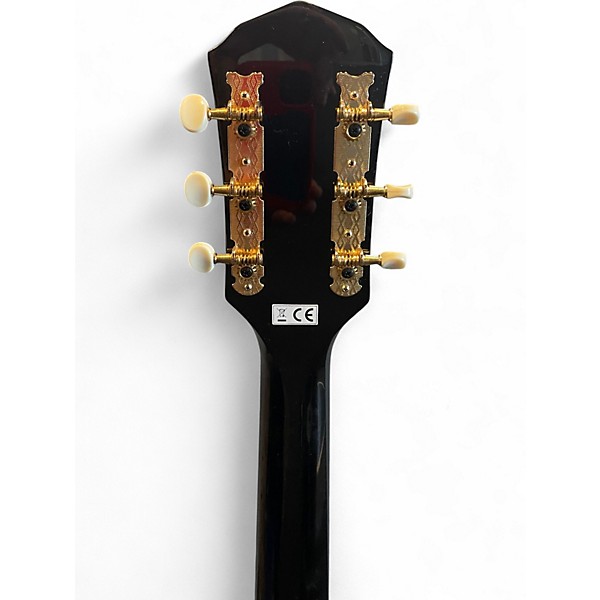 Used Fender Tim Armstrong Hellcat Black Acoustic Electric Guitar