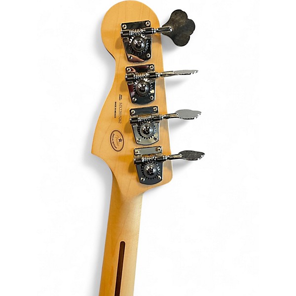 Used Fender Standard Precision Bass Blue Agave Electric Bass Guitar