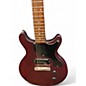 Used Vintage V130 Satin Red Solid Body Electric Guitar