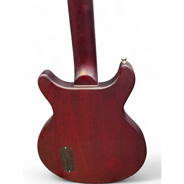 Used Vintage V130 Satin Red Solid Body Electric Guitar
