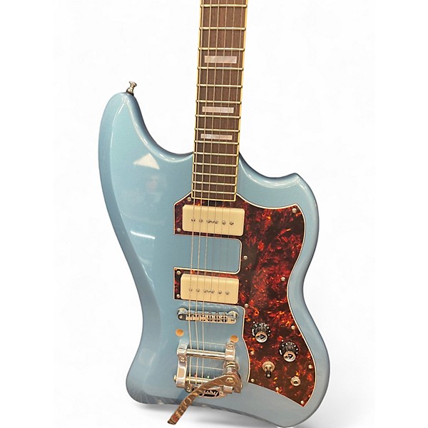 Used Guild S200 Blue Solid Body Electric Guitar