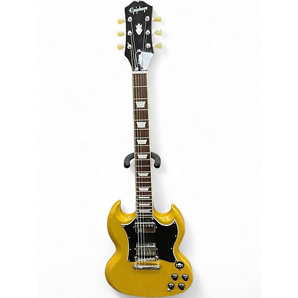 Used Epiphone Traditional Pro SG Gold Solid Body Electric Guitar