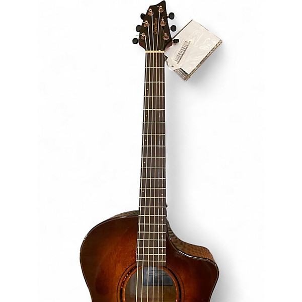 Used Breedlove Pursuit Exotic S Concert CE Myrtlewood 2 Tone Sunburst Acoustic Electric Guitar