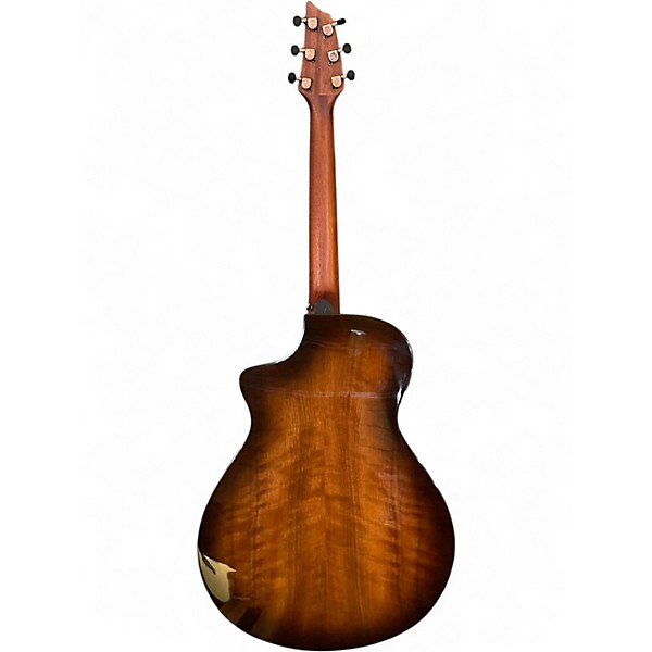 Used Breedlove Pursuit Exotic S Concert CE Myrtlewood 2 Tone Sunburst Acoustic Electric Guitar