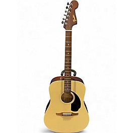 Used Fender Redondo Natural Acoustic Electric Guitar