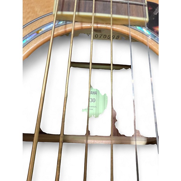 Used Yamaha FG830 Natural Acoustic Guitar