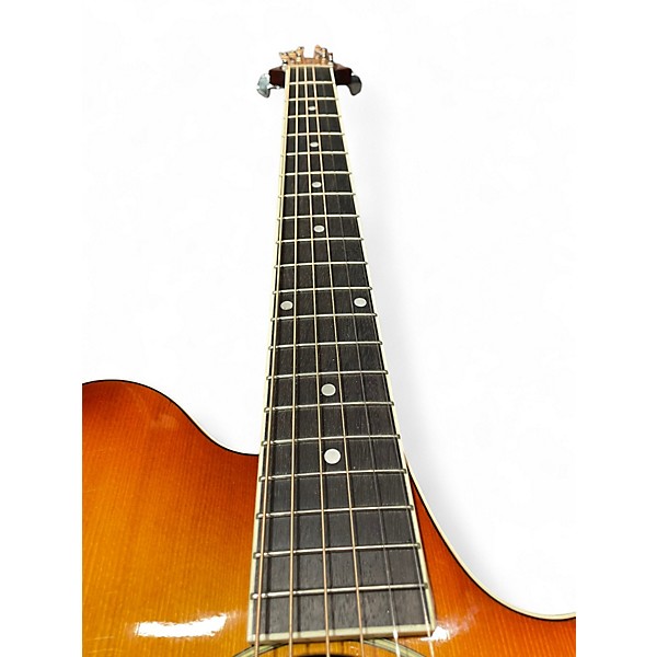 Used Ibanez TCY10E Talman Vintage Sunburst Acoustic Electric Guitar
