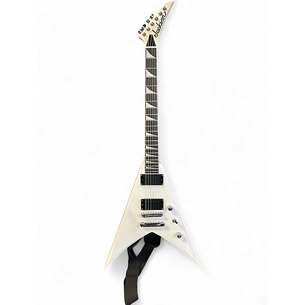 Used 2021 Jackson KVTMG White Solid Body Electric Guitar