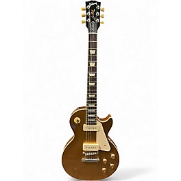 Used Gibson Les Paul Standard '50s P-90 Gold Top Gold Solid Body Electric Guitar