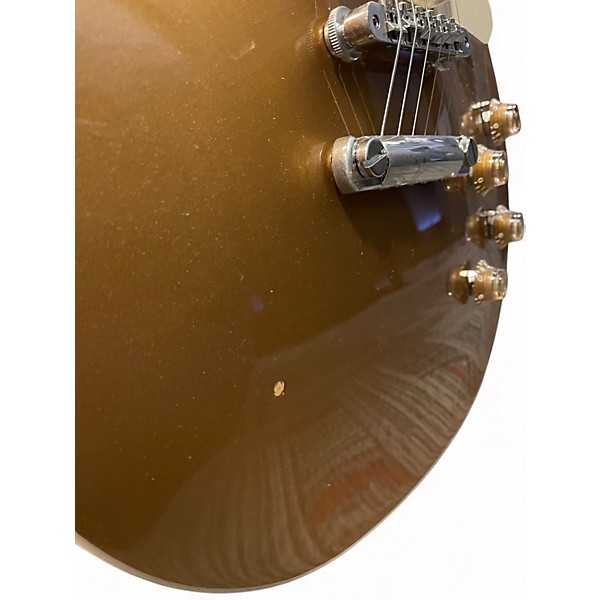 Used Gibson Les Paul Standard '50s P-90 Gold Top Gold Solid Body Electric Guitar