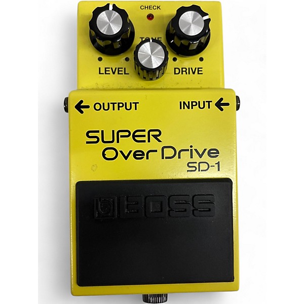 Used BOSS SD1 Super Overdrive Effect Pedal