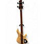Used Schecter Guitar Research CB-4 LEFT HANDED Satin Black Electric Bass Guitar