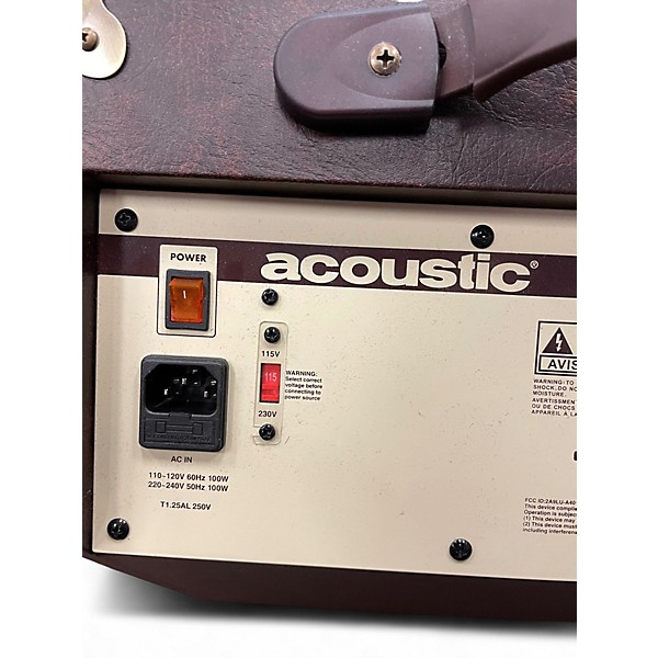 Used Acoustic A40 40W Acoustic Guitar Combo Amp