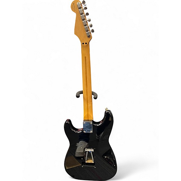 Used Fender Richie Sambora Signature Stratocaster Black Solid Body Electric Guitar