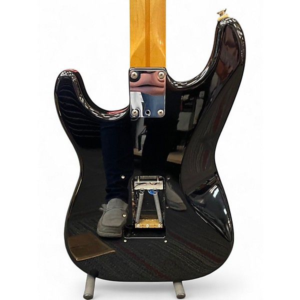Used Fender Richie Sambora Signature Stratocaster Black Solid Body Electric Guitar