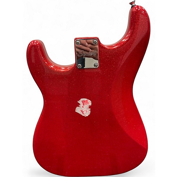 Used Squier Bullet Stratocaster Red Solid Body Electric Guitar