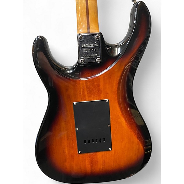 Used Samick custom shop pro 3 Color Sunburst Solid Body Electric Guitar