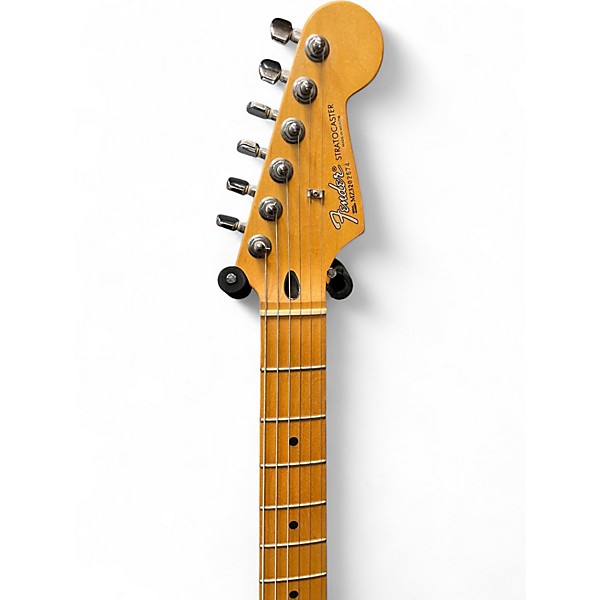 Used 2003 Fender Standard Stratocaster 3 Color Sunburst Solid Body Electric Guitar