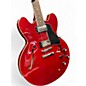 Used Epiphone ES335 INSPIRED BY GIBSON Cherry Hollow Body Electric Guitar