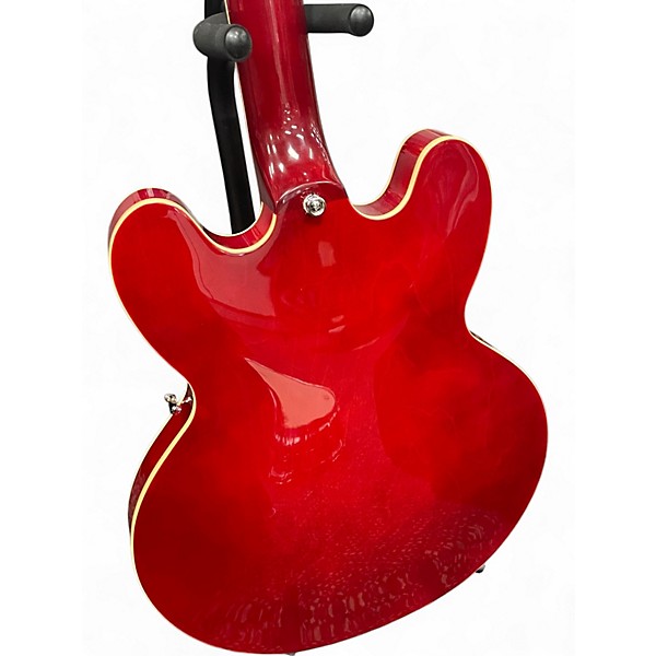 Used Epiphone ES335 INSPIRED BY GIBSON Cherry Hollow Body Electric Guitar
