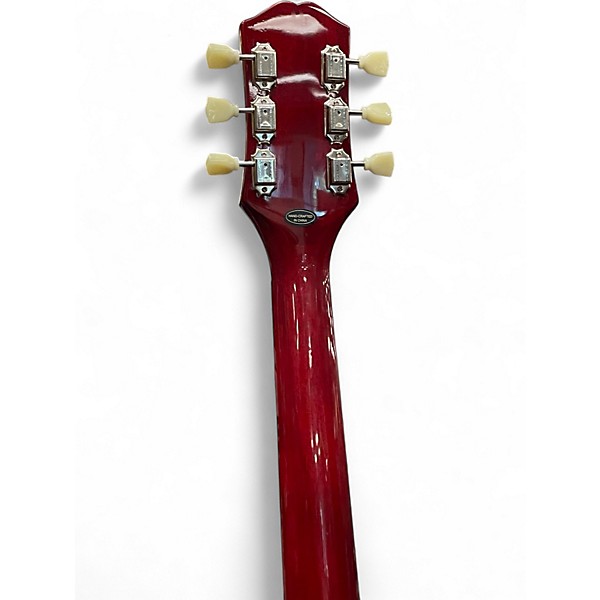Used Epiphone ES335 INSPIRED BY GIBSON Cherry Hollow Body Electric Guitar