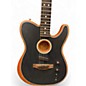 Used Fender Acoustasonic Player Telecaster Black Acoustic Electric Guitar