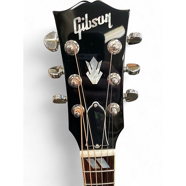 Used Gibson Hummingbird Vintage Sunburst Acoustic Electric Guitar