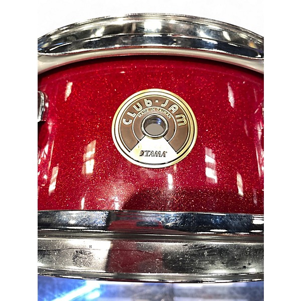 Used TAMA 5X12 Club Jam Snare Red Drum