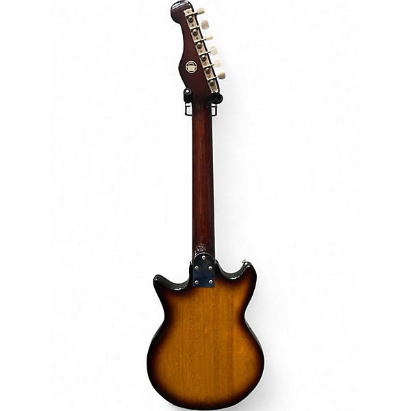 Vintage 1966 Teisco beltone Natural Solid Body Electric Guitar