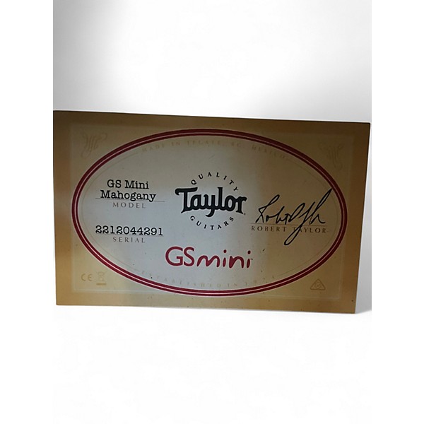 Used Taylor GS Mini Mahogany Natural Acoustic Guitar