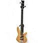Used Klaxton WOODTONE Natural Electric Bass Guitar thumbnail