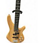 Used Klaxton WOODTONE Natural Electric Bass Guitar