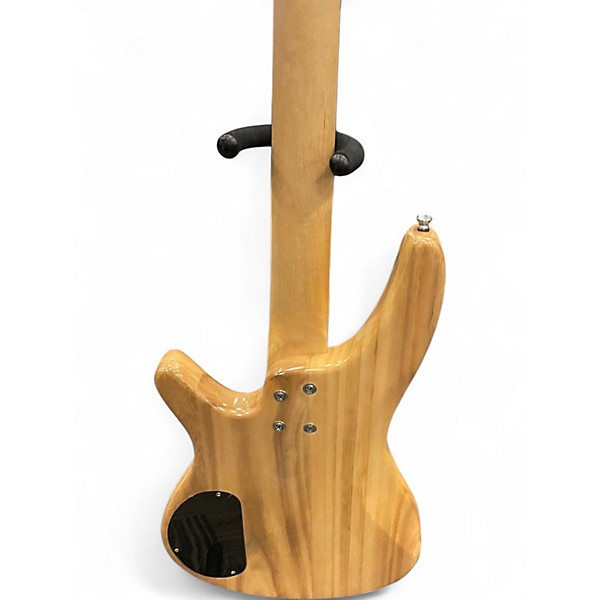 Used Klaxton WOODTONE Natural Electric Bass Guitar