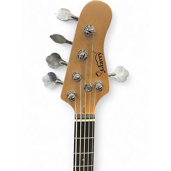 Used Glarry GP 5 Black Electric Bass Guitar