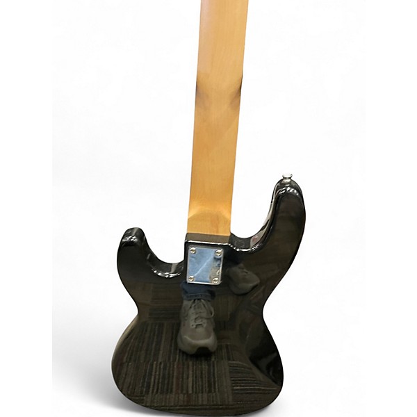 Used Glarry GP 5 Black Electric Bass Guitar