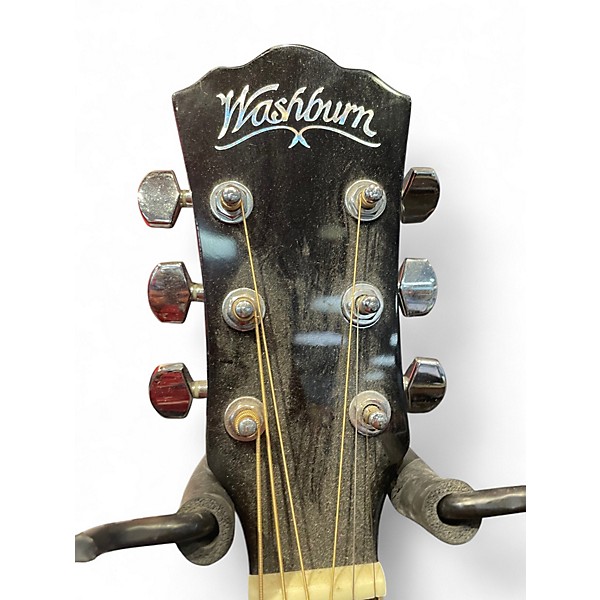 Used Washburn WA90CE 2 Color Sunburst Acoustic Electric Guitar