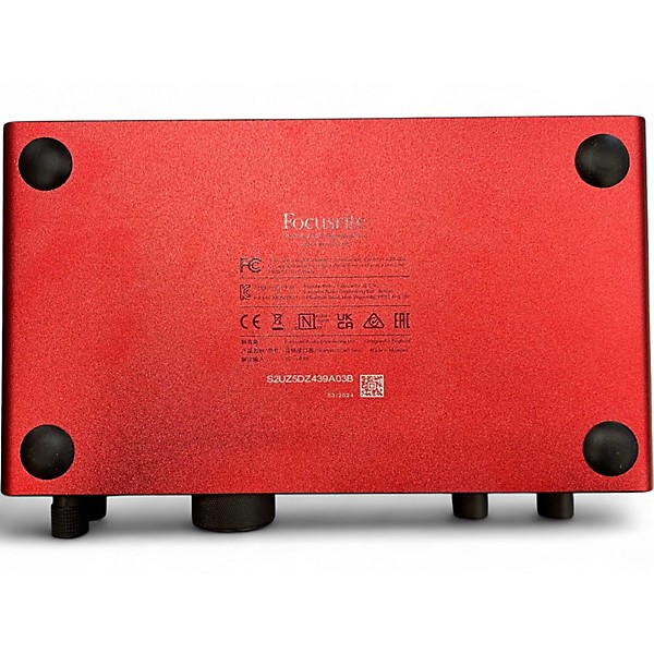 Used Focusrite Scarlett 2i2 Audio Interface