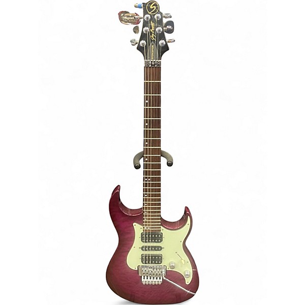 Used Greg Bennett Design by Samick Interceptor IC4 Signature Series Trans Purple Solid Body Electric Guitar