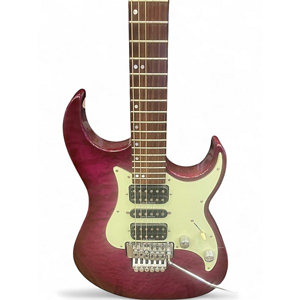 Used Greg Bennett Design by Samick Interceptor IC4 Signature Series Trans Purple Solid Body Electric Guitar