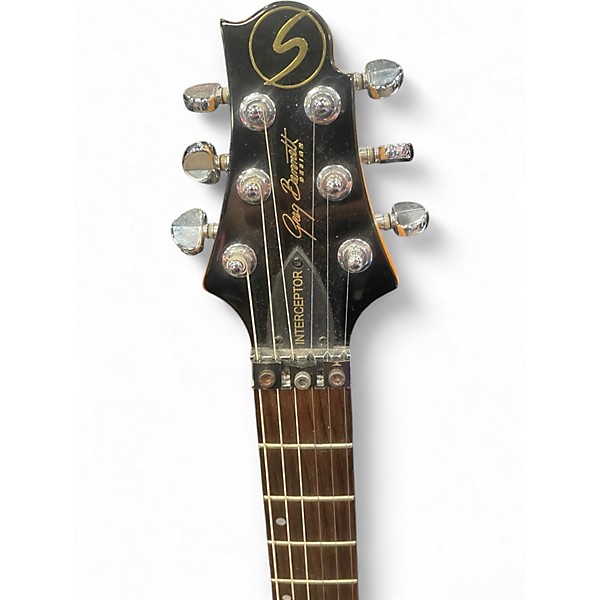 Used Greg Bennett Design by Samick Interceptor IC4 Signature Series Trans Purple Solid Body Electric Guitar