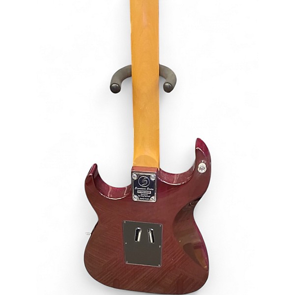 Used Greg Bennett Design by Samick Interceptor IC4 Signature Series Trans Purple Solid Body Electric Guitar
