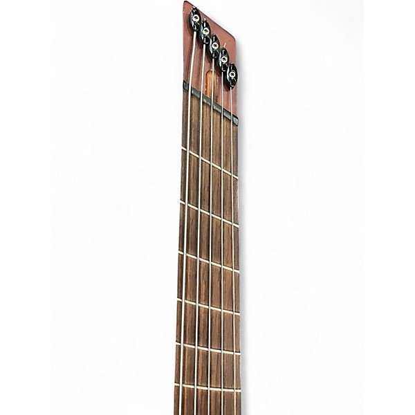 Used Brice 5 STRING HEADLESS 2 Color Sunburst Electric Bass Guitar