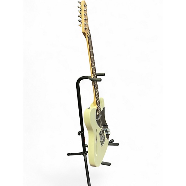 Used Squier Classic Vibe 70s Thinline Telecaster Cream Hollow Body Electric Guitar