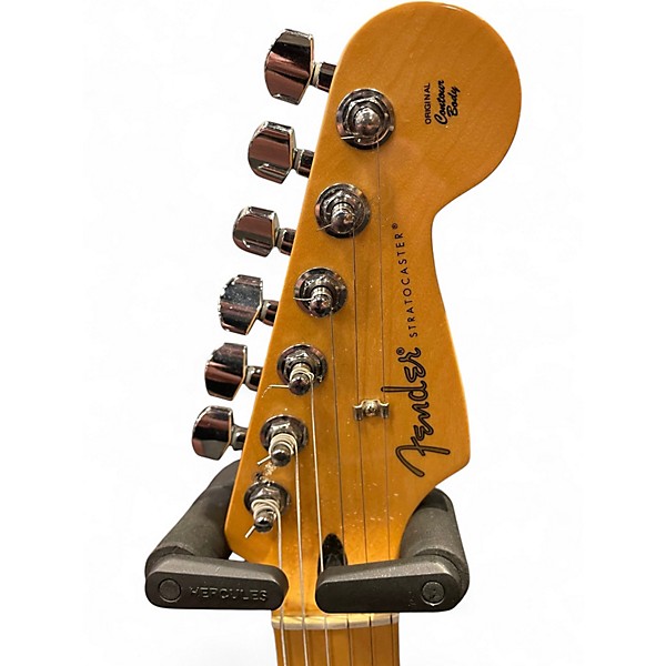 Used Fender Limited Edition Player Stratocaster HSS Sonic Blue Solid Body Electric Guitar