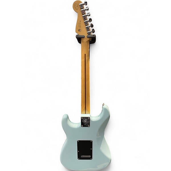 Used Fender Limited Edition Player Stratocaster HSS Sonic Blue Solid Body Electric Guitar