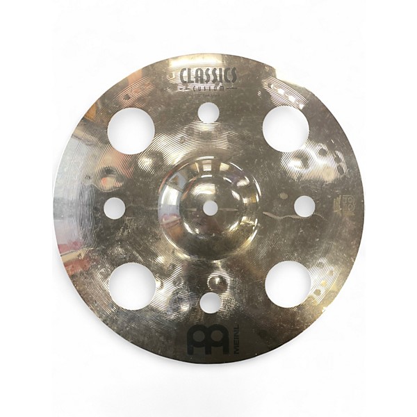 Used MEINL 12in classic custom trash slash Cymbal
