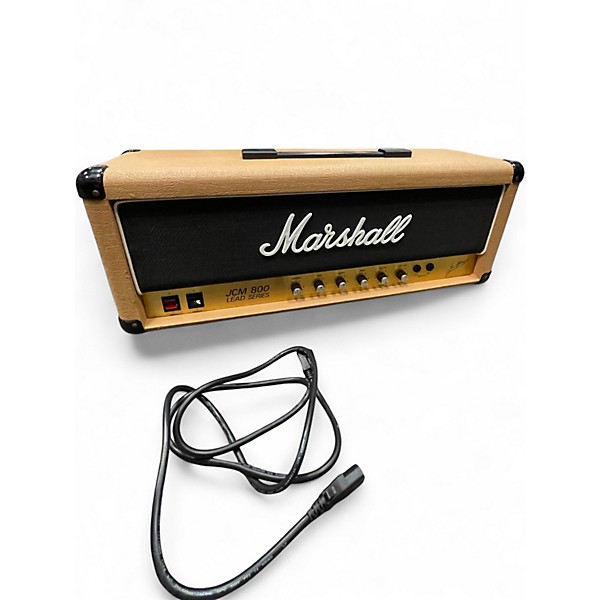 Used Marshall 2204 JCM800 MK2 LEAD SERIES RARE FAWN TOLEX Tube Guitar Amp Head