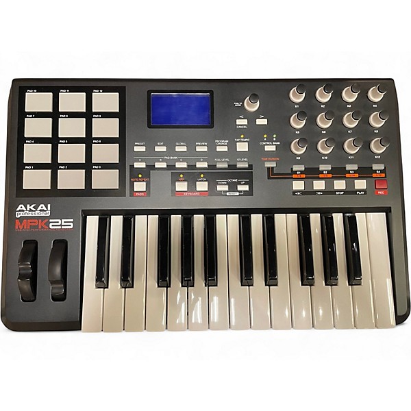 Used Akai Professional MPK25 25 Key MIDI Controller