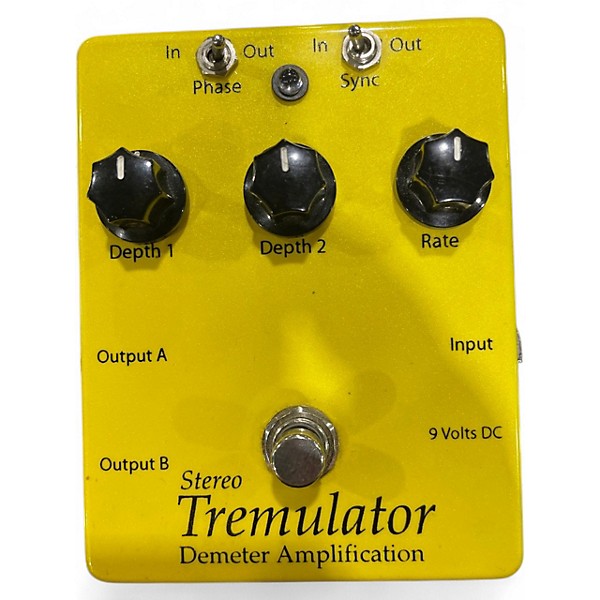 Used DEMETER Stereo Tremulator Effect Pedal