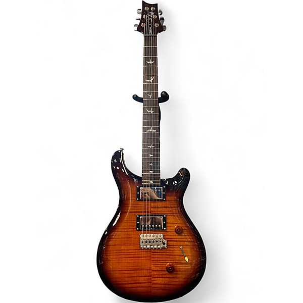 Used PRS SE Custom 24 Brown Sunburst Solid Body Electric Guitar